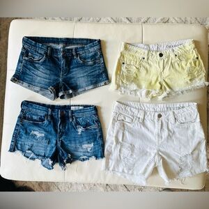 BLANKNYC Denim shorts - Size 25 - Lot of 4 pairs - ONLY $5 each!!